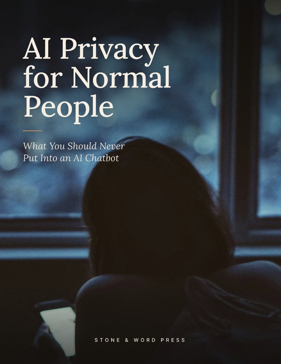 AI Privacy for Normal People book cover
